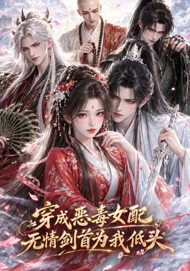 穿成恶毒女配，无情剑首为我低头&穿成恶毒女配无情剑首为我低头（149集）AI短剧 - 夸克网盘 资源封面图