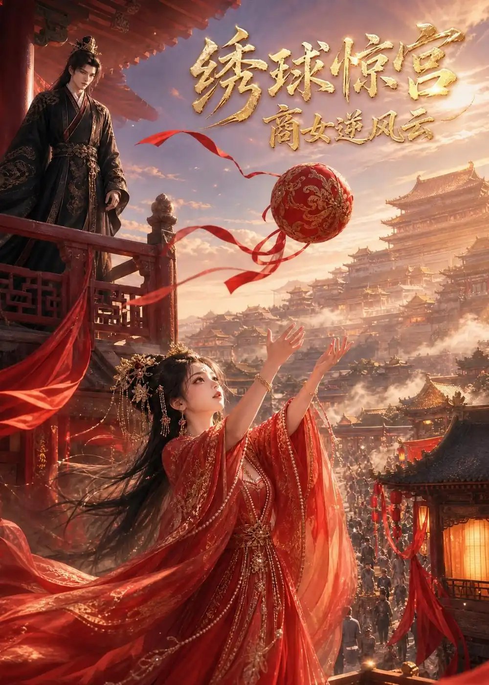 绣球惊宫，商女逆风云&绣球惊宫商女逆风云（47集）AI短剧 - 夸克网盘 资源封面图