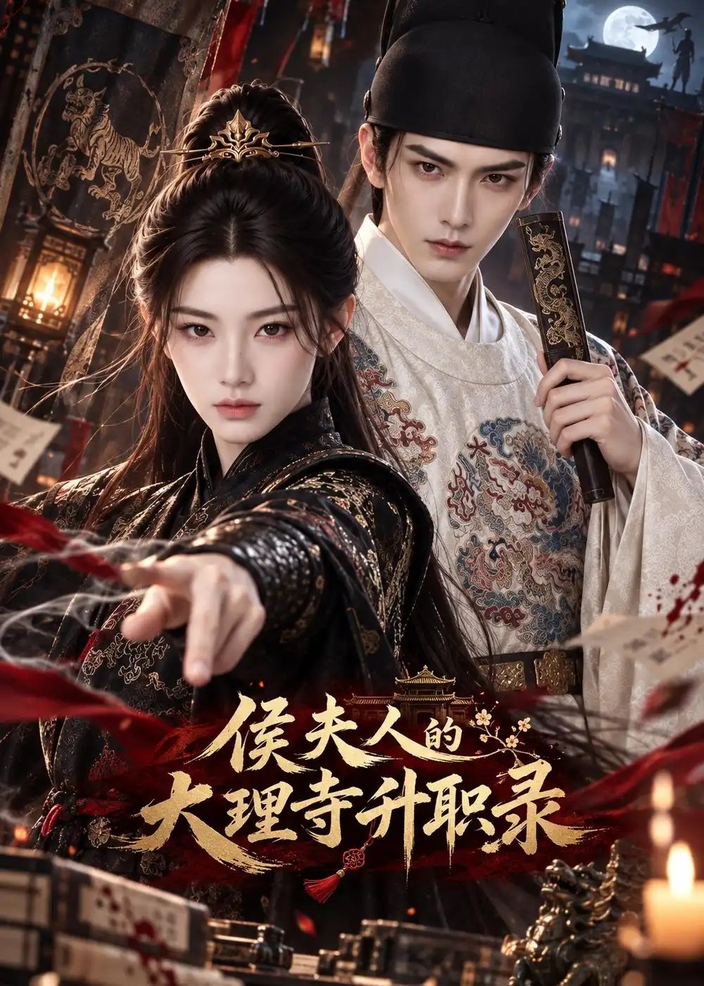 侯夫人的大理寺升职录（148集）AI短剧 - 夸克网盘 资源封面图