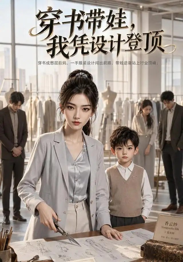 穿书带娃，我凭设计登顶&穿书带娃我凭设计登顶（71集）AI短剧 - 夸克网盘 资源封面图