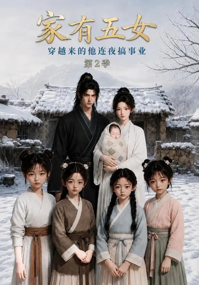 家有五女，穿越来的他连夜搞事业第2季&家有五女穿越来的他连夜搞事业第2季（159集）AI短剧 - 夸克网盘 资源封面图