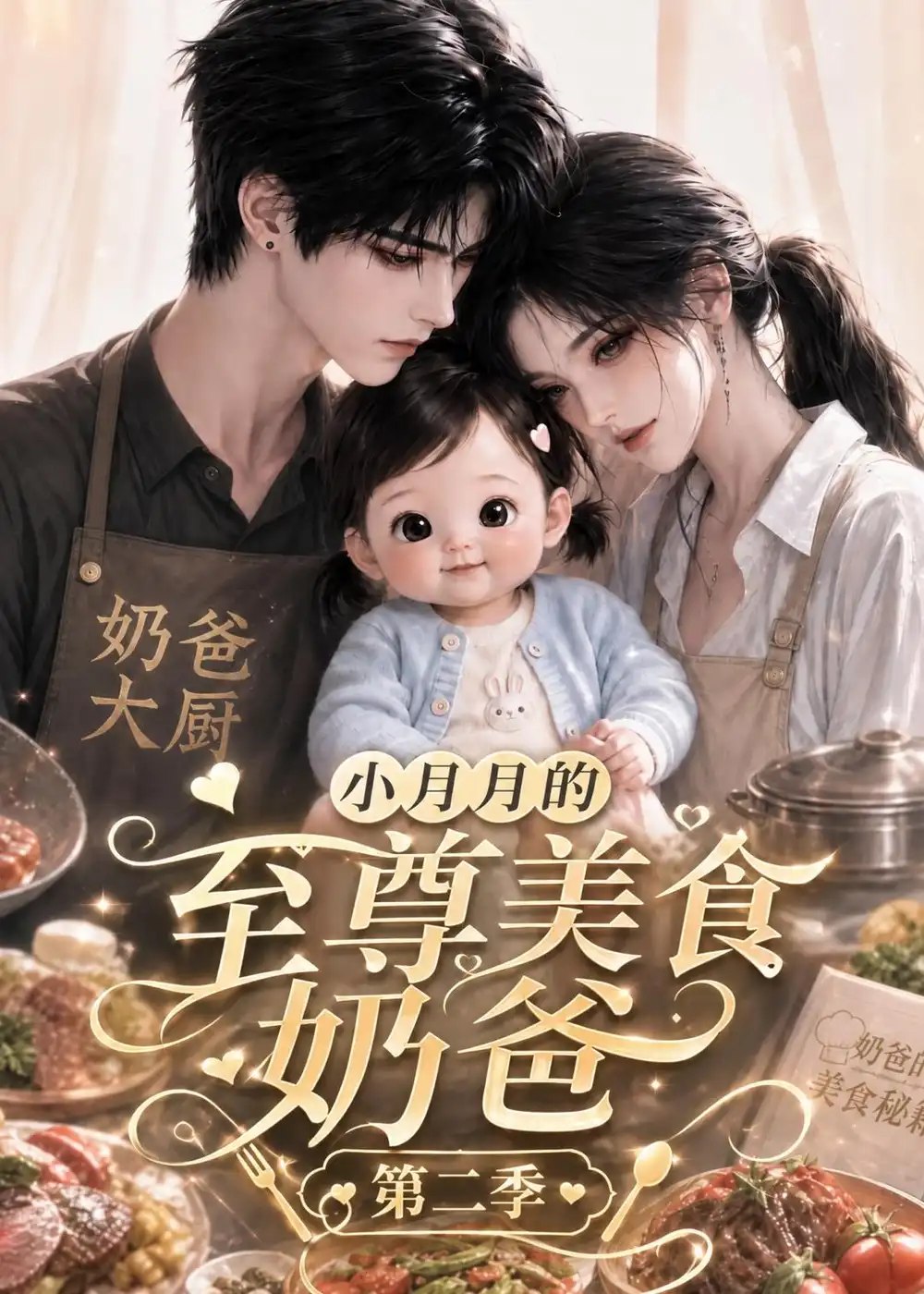 小月月的至尊美食奶爸第二季（114集）AI短剧 - 夸克网盘 资源封面图