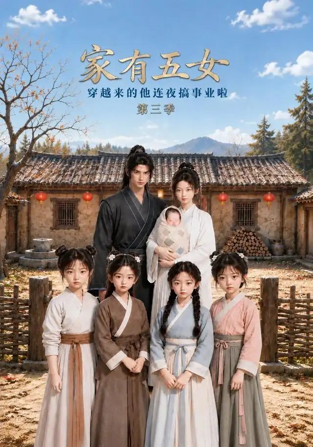 家有五女，穿越来的他连夜搞事业啦第三季&家有五女穿越来的他连夜搞事业啦第三季（174集）AI短剧 - 夸克网盘 资源封面图