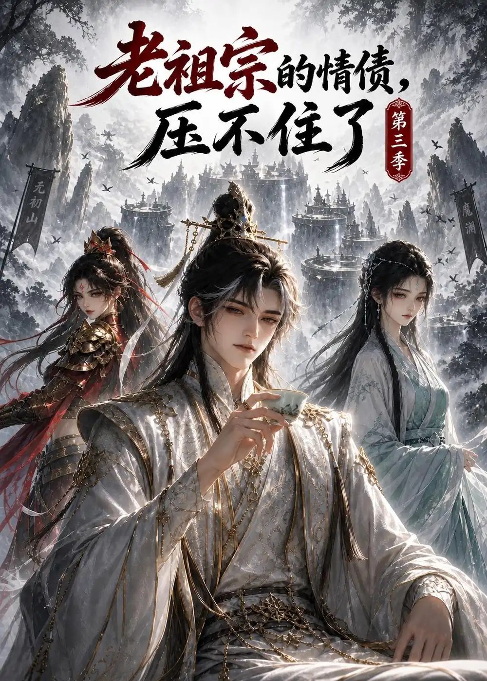 老祖宗的情债，压不住了第三季&老祖宗的情债压不住了第三季（296集）AI短剧 - 夸克网盘 资源封面图