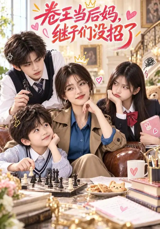 卷王当后妈，继子们没招了&卷王当后妈继子们没招了（95集）AI短剧 - 夸克网盘 资源封面图