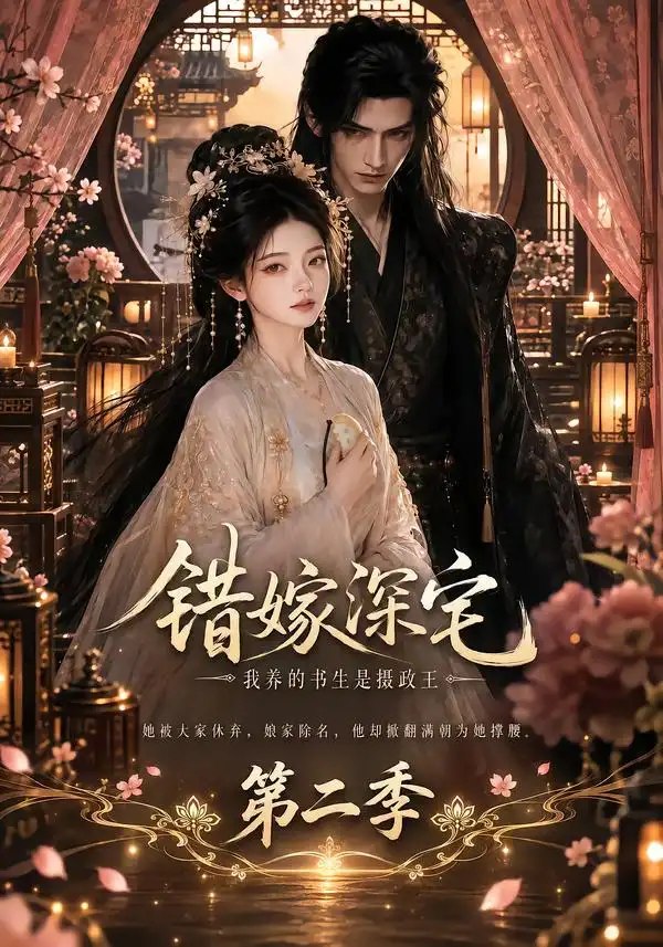 错嫁深宅，我养的书生是摄政王第二季&错嫁深宅我养的书生是摄政王第二季（150集）AI短剧 - 夸克网盘 资源封面图