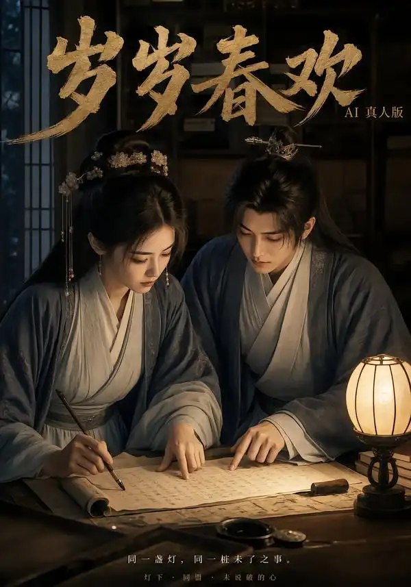岁岁春欢AI真人版（79集）AI短剧 - 夸克网盘 资源封面图