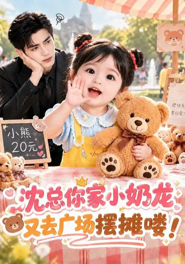 沈总你家小奶龙又去广场摆摊喽！&沈总你家小奶龙又去广场摆摊喽（358集）AI短剧 - 夸克网盘 资源封面图