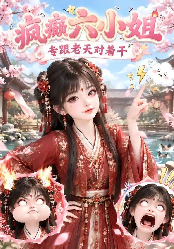疯癫六小姐，专跟老天对着干&疯癫六小姐专跟老天对着干（124集）AI短剧 - 夸克网盘 资源封面图