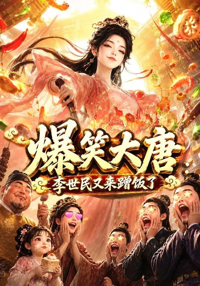 爆笑大唐：李世民又来蹭饭了&爆笑大唐李世民又来蹭饭了（157集）AI短剧 - 夸克网盘 资源封面图