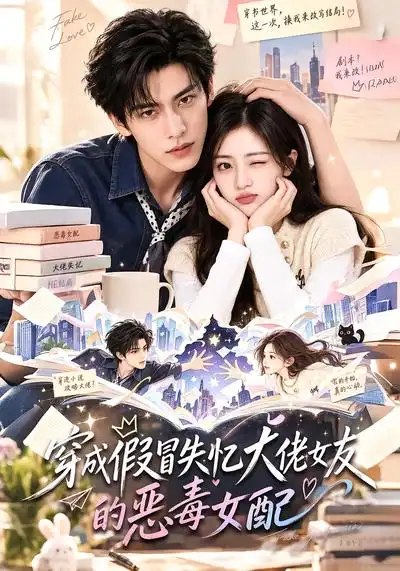 穿成假冒失忆大佬女友的恶毒女配！&穿成假冒失忆大佬女友的恶毒女配（80集）AI短剧 - 夸克网盘 资源封面图