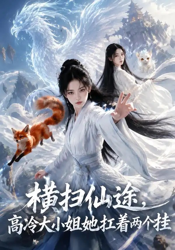横扫仙途，高冷大小姐她扛着两个挂&横扫仙途高冷大小姐她扛着两个挂（85集）AI短剧 - 夸克网盘 资源封面图