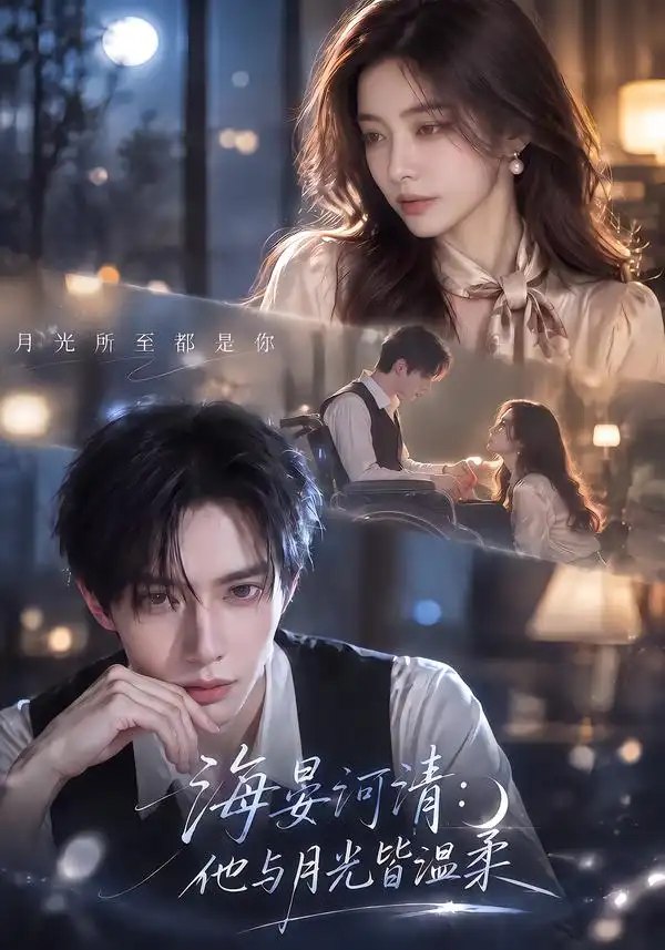 海晏河清：他与月光皆温柔&海晏河清他与月光皆温柔（73集）AI短剧 - 夸克网盘 资源封面图