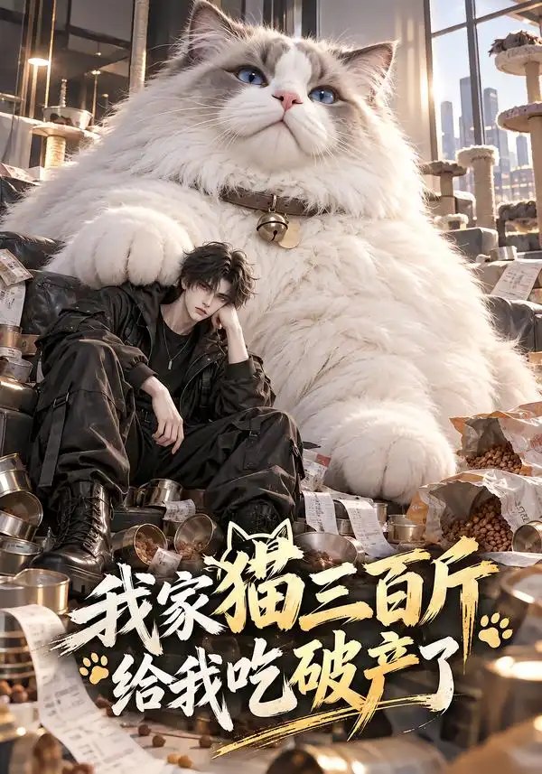 我家猫三百斤给我吃破产了（55集）AI短剧 - 夸克网盘 资源封面图