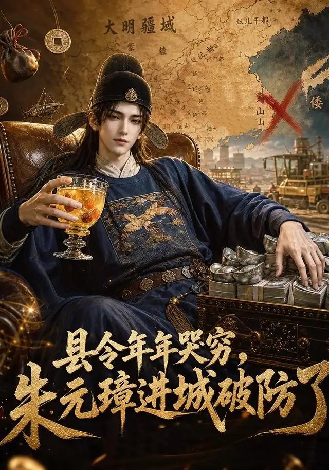 县令年年哭穷，朱元璋进城破防了&县令年年哭穷朱元璋进城破防了（61集）AI短剧 - 夸克网盘 资源封面图