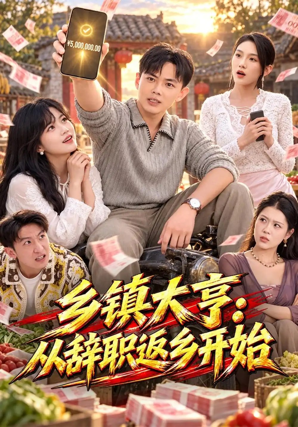 乡镇大亨：从辞职返乡开始（86集）刘峰硕&知意 - 夸克网盘 资源封面图
