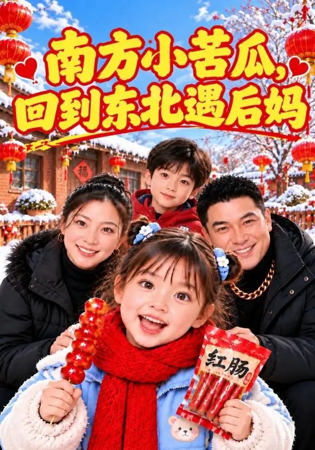 南方小苦瓜，回到东北遇后妈&南方小苦瓜回到东北遇后妈（100集）AI短剧 - 夸克网盘 资源封面图