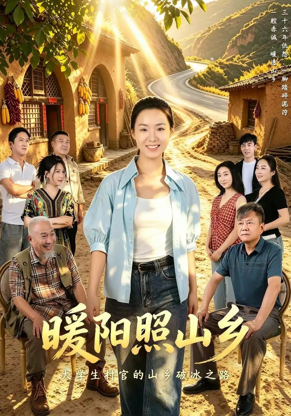 暖阳照山乡（60集）AI短剧 - 夸克网盘 资源封面图
