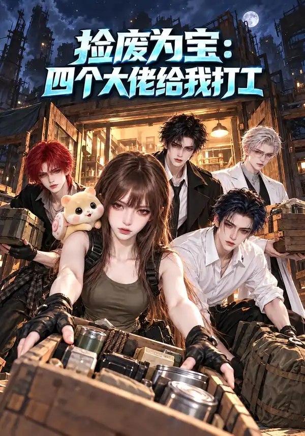 捡废为宝：四个大佬给我打工&捡废为宝四个大佬给我打工（214集）AI短剧 - 夸克网盘 资源封面图