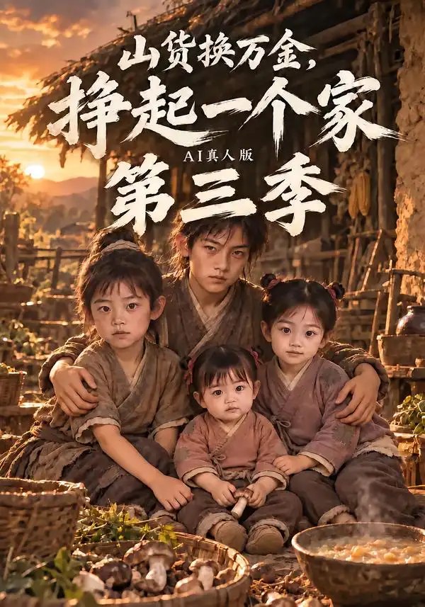 山货换万金挣起一个家AI真人版3（123集）AI短剧 - 夸克网盘 资源封面图