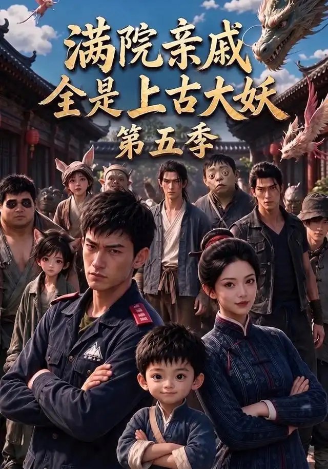 满院亲戚全是上古大妖第五季（222集）AI短剧 - 夸克网盘 资源封面图
