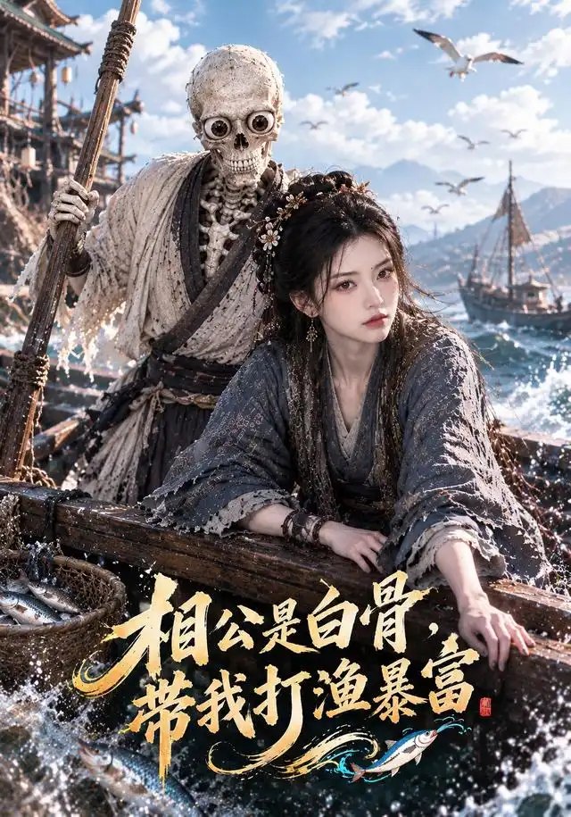 相公是白骨，带我打渔暴富&相公是白骨带我打渔暴富（82集）AI短剧 - 夸克网盘 资源封面图