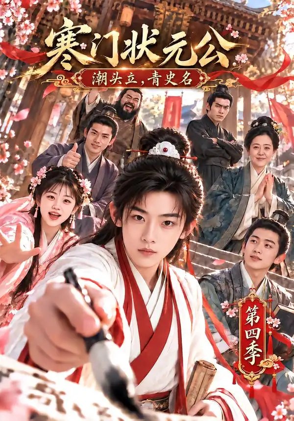 寒门状元公潮头立，青史名第四季&寒门状元公潮头立青史名第四季（109集）AI短剧 - 夸克网盘 资源封面图