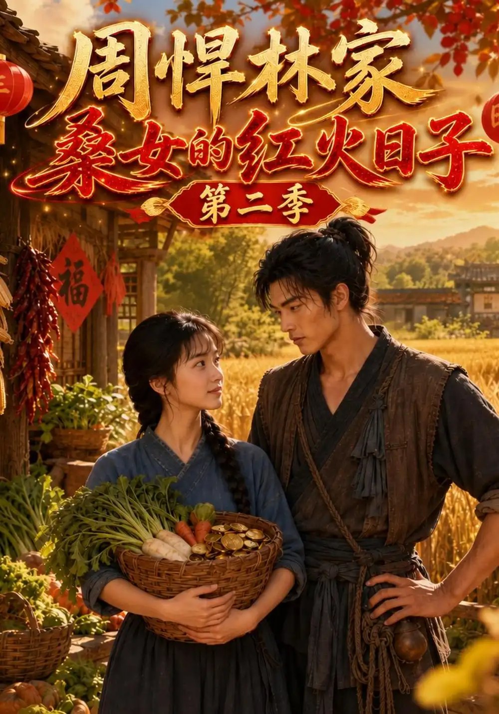 周悍林家桑女的红火日子第二季（166集）AI短剧 - 夸克网盘 资源封面图