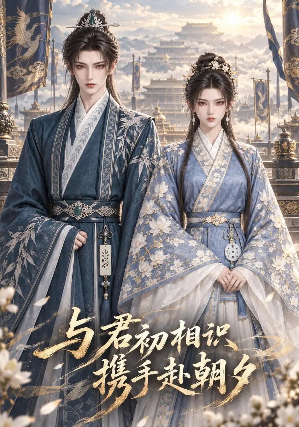 与君初相识携手赴朝夕（152集）AI短剧 - 夸克网盘 资源封面图