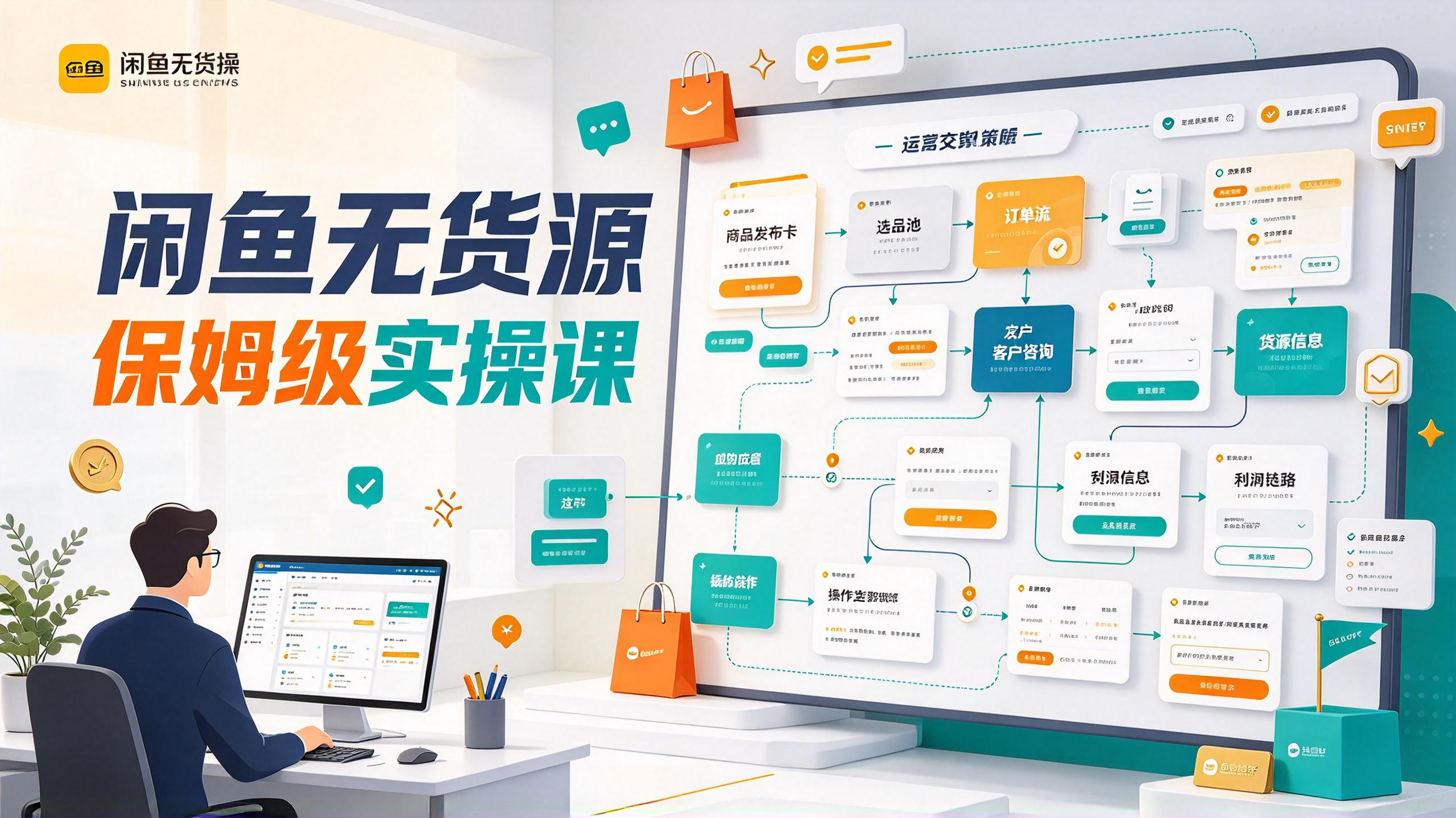 闲鱼无货源保姆级实操课 - 夸克网盘 资源封面图