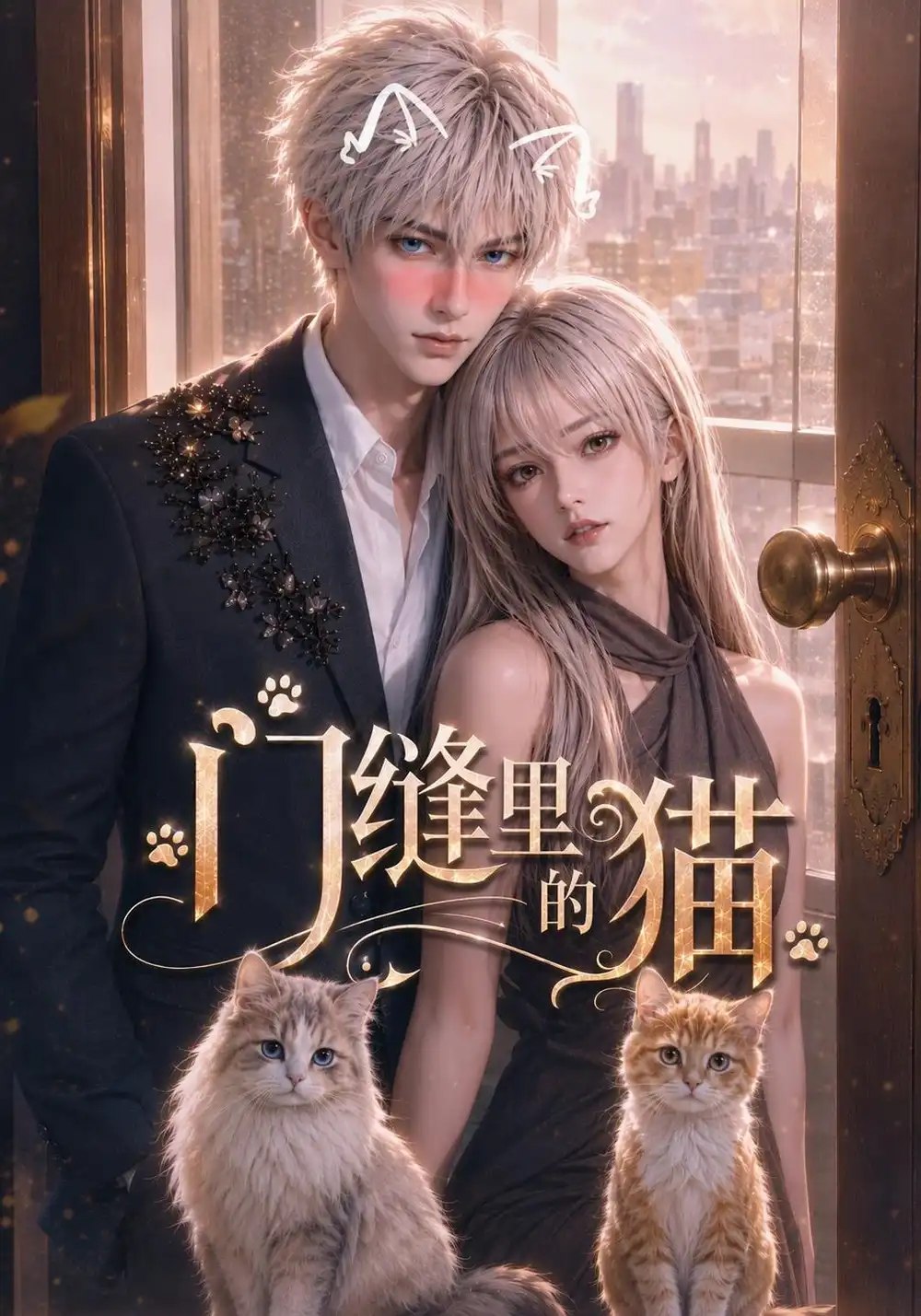 门缝里的猫（60集）AI短剧 - 夸克网盘 资源封面图