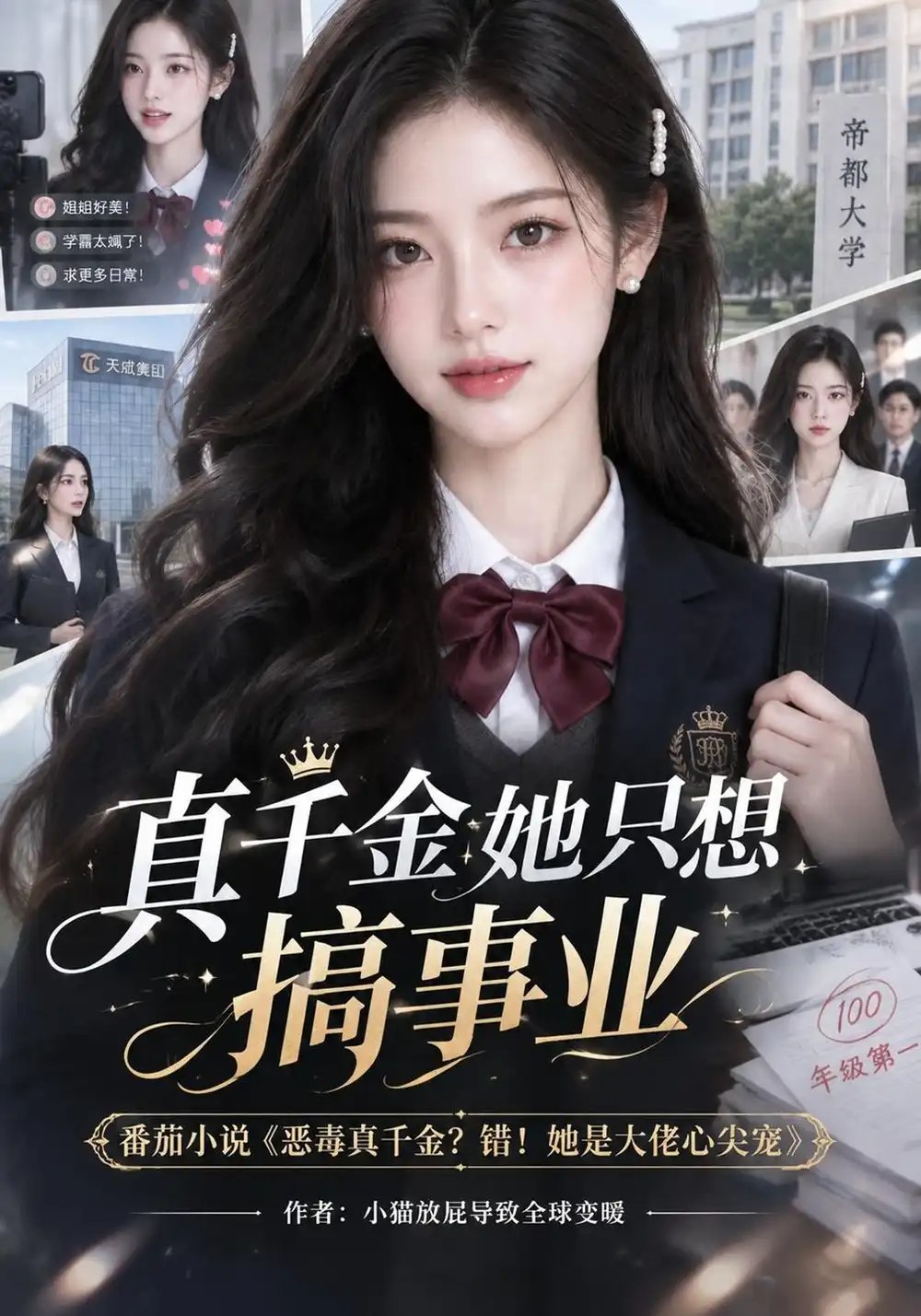 真千金她只想搞事业（143集）AI短剧 - 夸克网盘 资源封面图