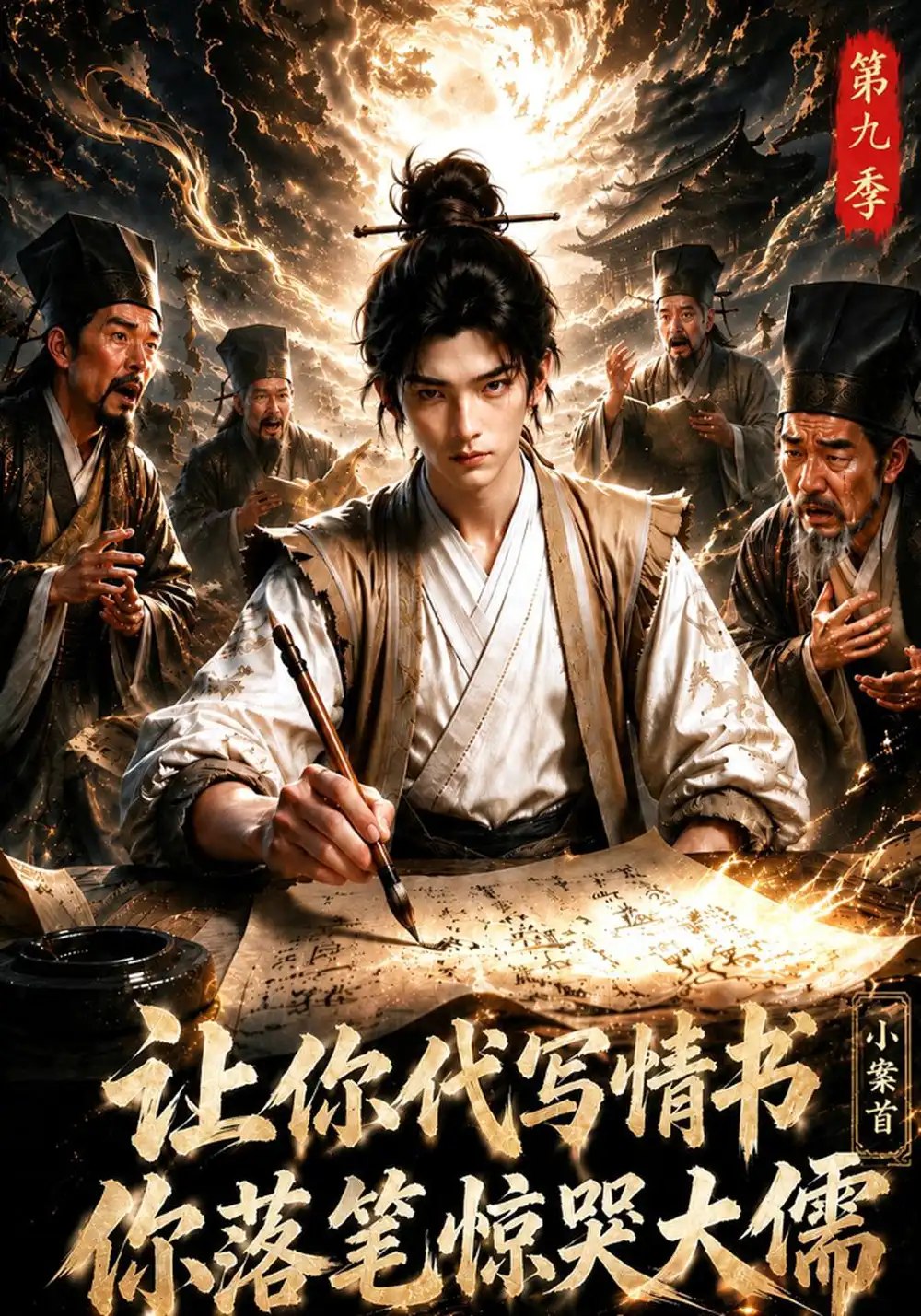 让你代写情书，小案首你落笔惊哭大儒第九季&让你代写情书小案首你落笔惊哭大儒第九季（121集）AI短剧 - 夸克网盘 资源封面图