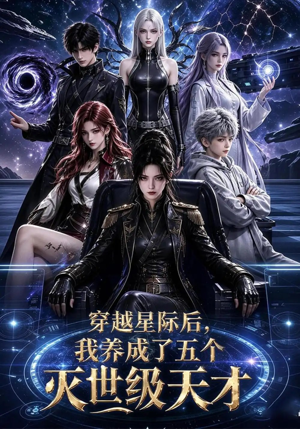 穿越星际后我养成了五个灭世级天才（90集）AI短剧 - 夸克网盘 资源封面图