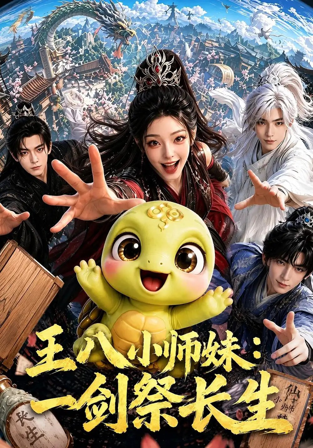 王八小师妹：一剑祭长生&王八小师妹一剑祭长生（78集）AI短剧 - 夸克网盘 资源封面图