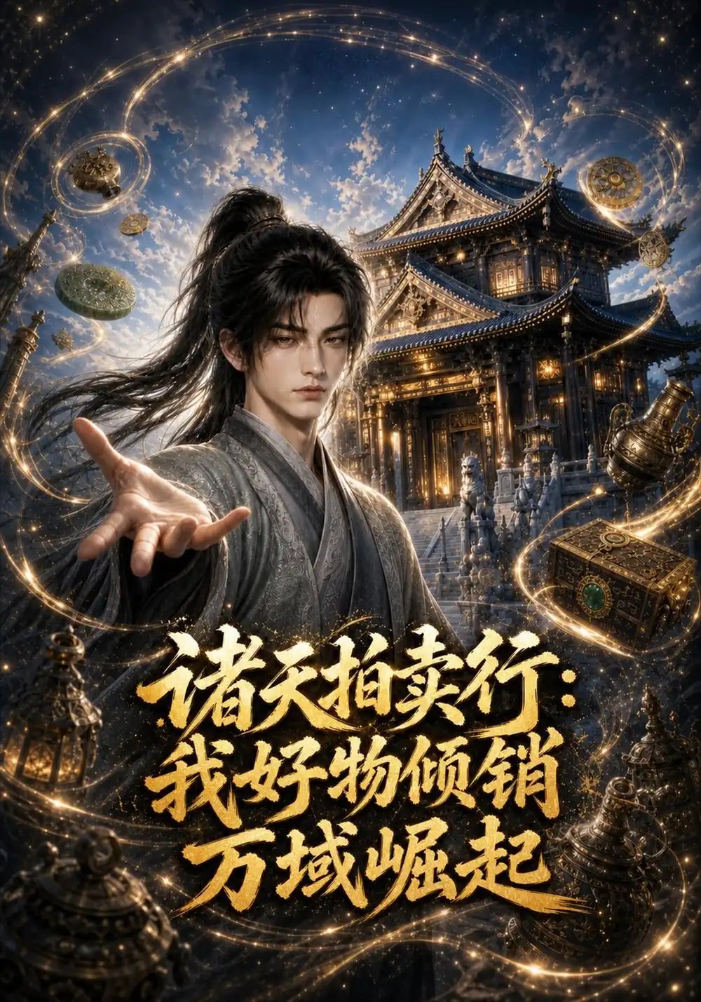 诸天拍卖行，我好物倾销万域崛起&诸天拍卖行我好物倾销万域崛起（153集）AI短剧 - 夸克网盘 资源封面图