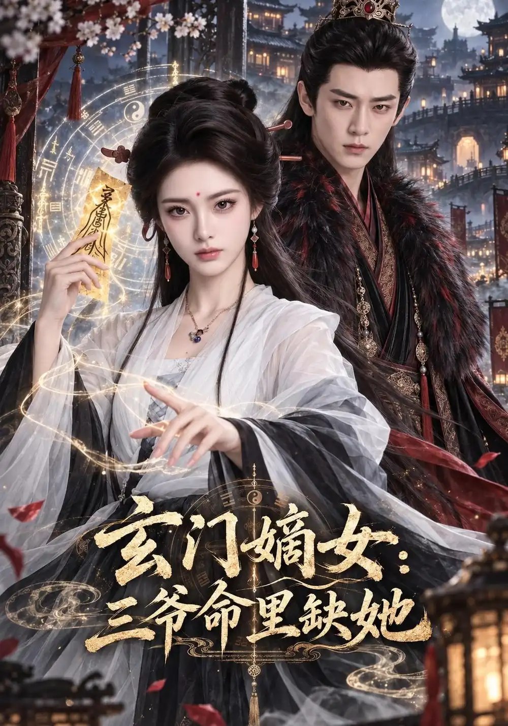 玄门嫡女：三爷命里缺她&玄门嫡女三爷命里缺她（154集）AI短剧 - 夸克网盘 资源封面图