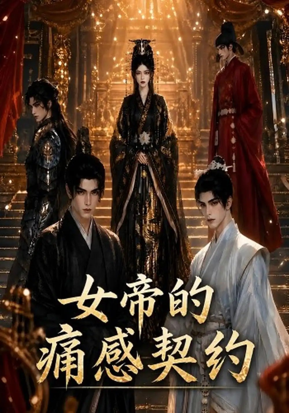 女帝的痛感契约（98集）AI短剧 - 夸克网盘 资源封面图