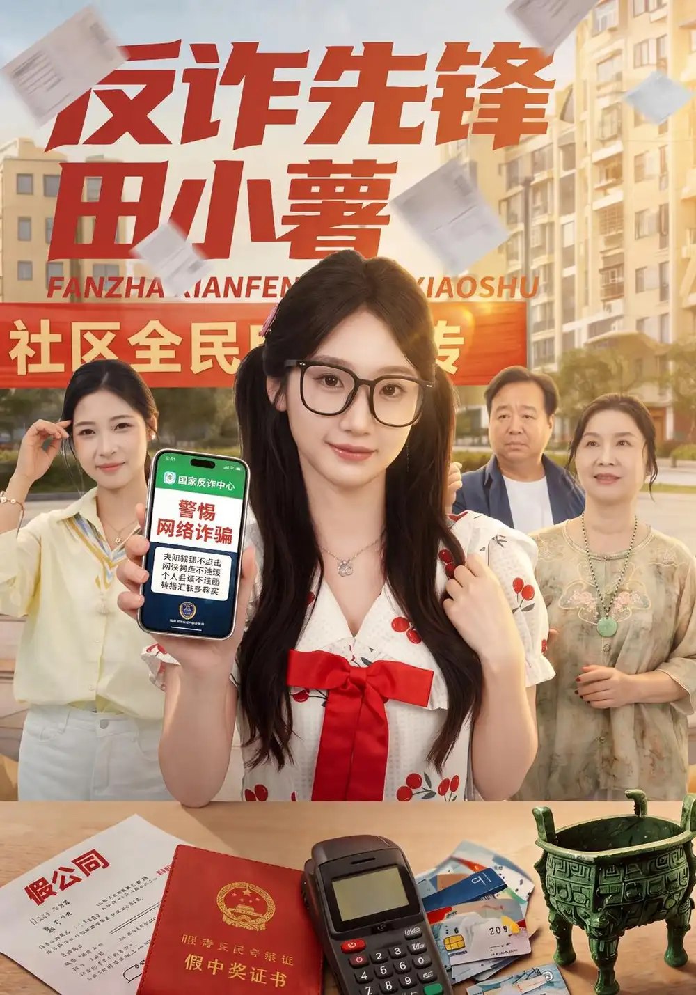 反诈先锋田小薯（40集）田欣雅&李红卫 - 夸克网盘 资源封面图