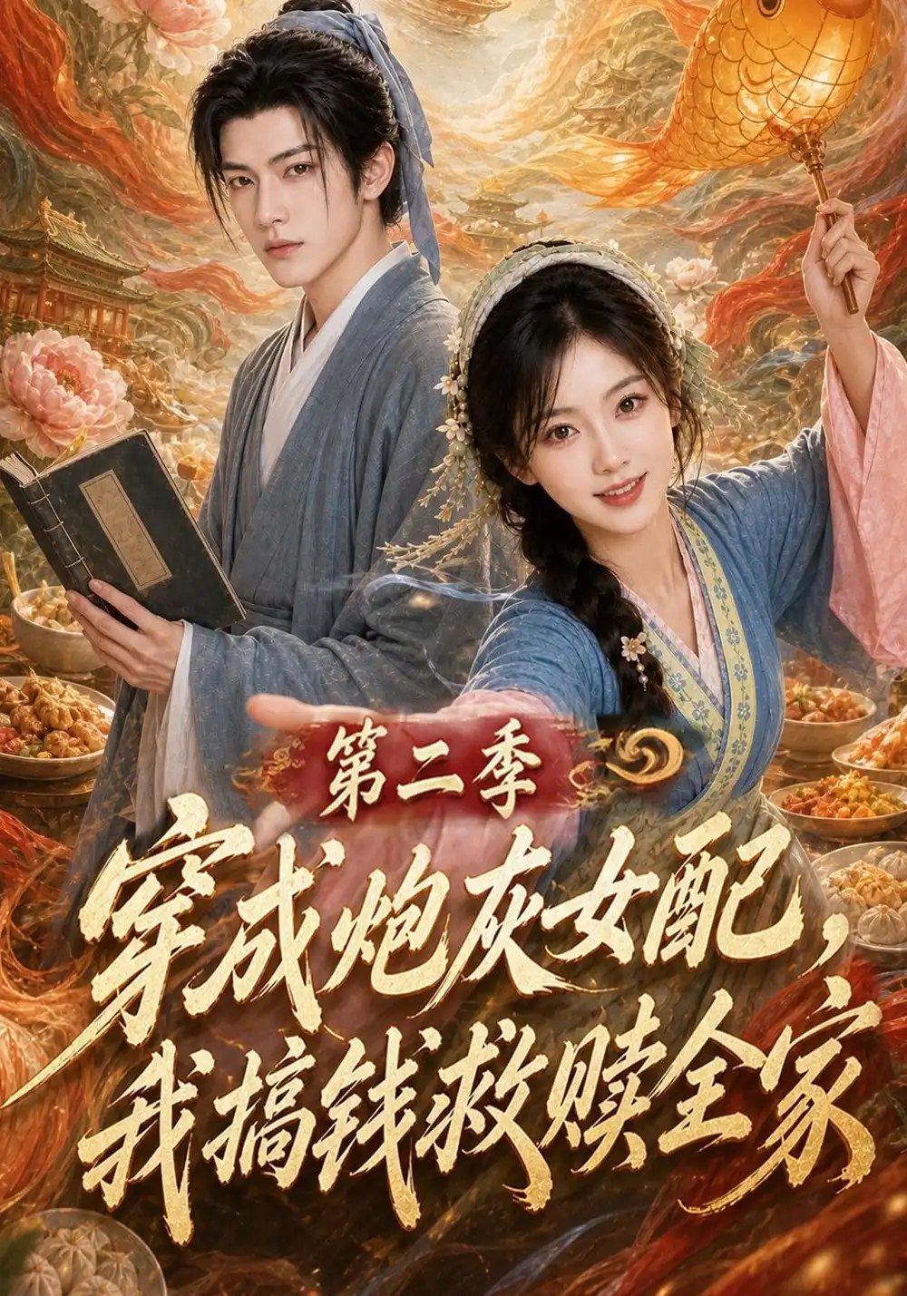 穿成炮灰女配，我搞钱救赎全家第二季&穿成炮灰女配我搞钱救赎全家第二季（147集）AI短剧 - 夸克网盘 资源封面图