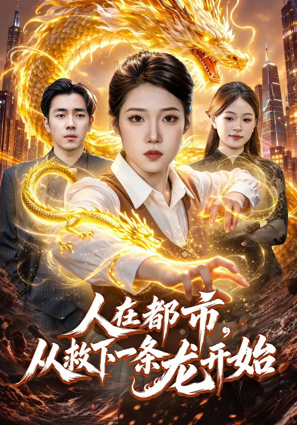 人在都市，从救下一条龙开始（103集）胡艺瀚&江路祺&普陀 - 夸克网盘 资源封面图