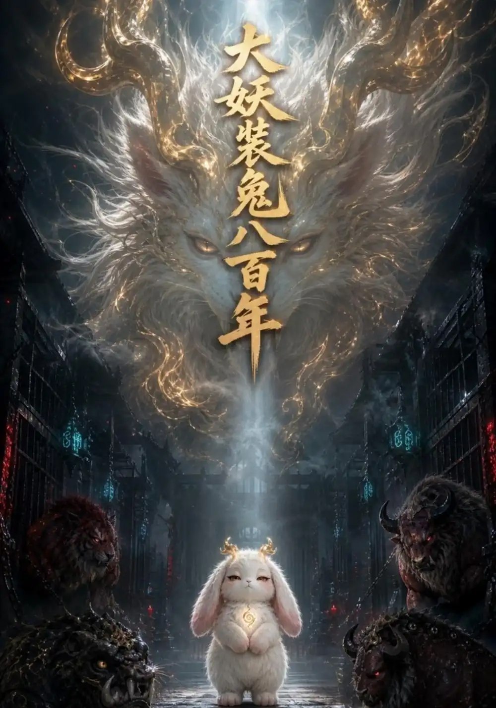 大妖装兔八百年（60集）AI短剧 - 夸克网盘 资源封面图