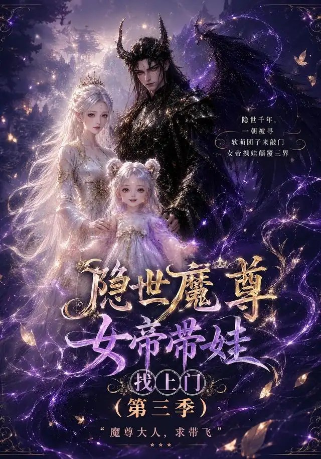 隐世魔尊：女帝带娃找上门第三季&隐世魔尊女帝带娃找上门第三季（112集）AI短剧 - 夸克网盘 资源封面图