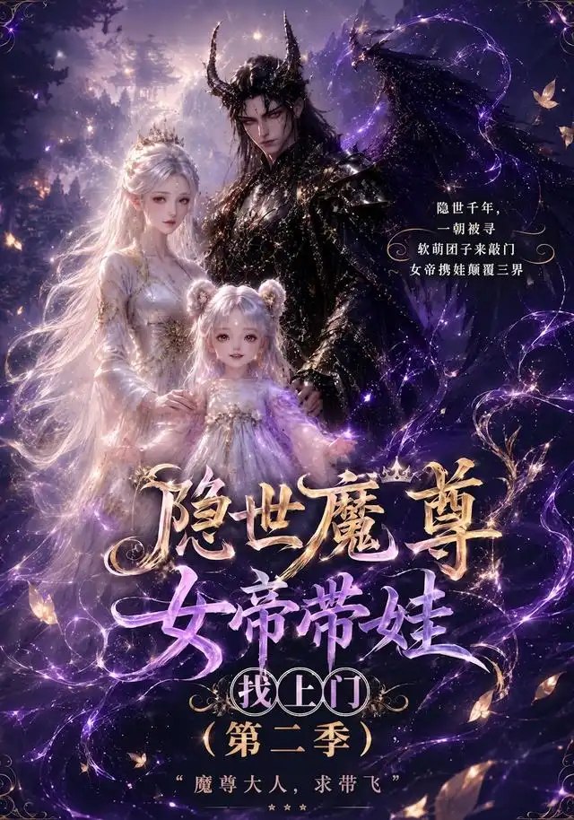 隐世魔尊：女帝带娃找上门第二季&隐世魔尊女帝带娃找上门第二季（87集）AI短剧 - 夸克网盘 资源封面图