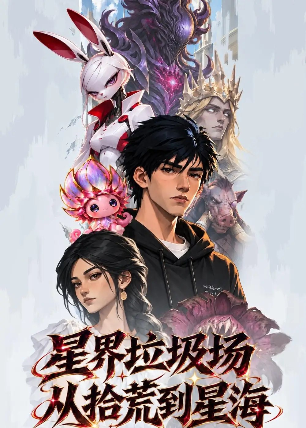 星界垃圾场从拾荒到星海（115集）AI短剧 - 夸克网盘 资源封面图