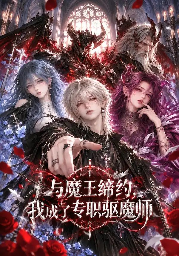 与魔王缔约，我成了专职驱魔师&与魔王缔约我成了专职驱魔师（153集）AI短剧 - 夸克网盘 资源封面图