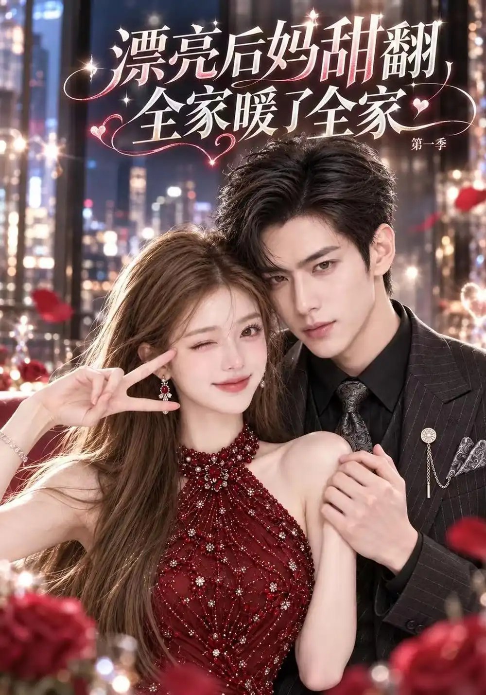 漂亮后妈甜翻全家暖了全家（125集）AI短剧 - 夸克网盘 资源封面图