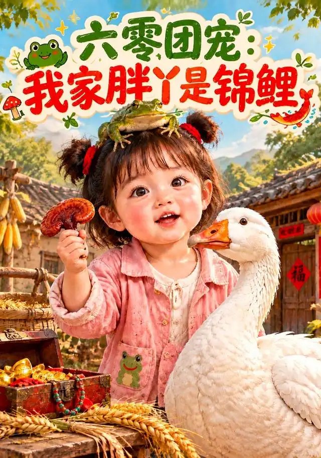 六零团宠：我家胖丫是锦鲤&六零团宠我家胖丫是锦鲤（123集）AI短剧 - 夸克网盘 资源封面图