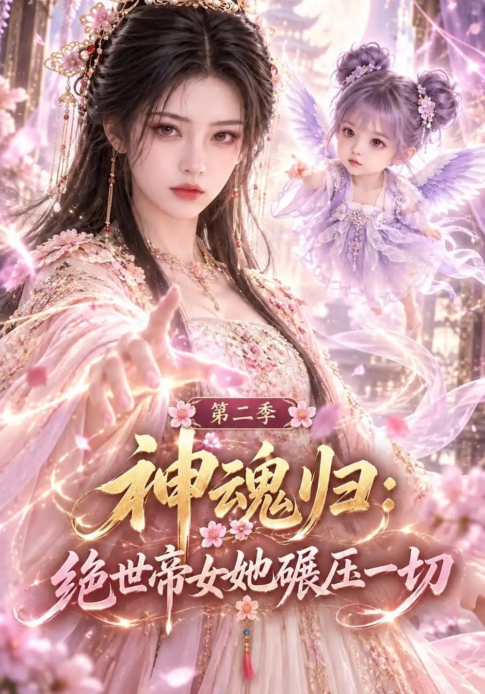 神魂归：绝世帝女她碾压一切第二季&神魂归绝世帝女她碾压一切第二季（142集）AI短剧 - 夸克网盘 资源封面图