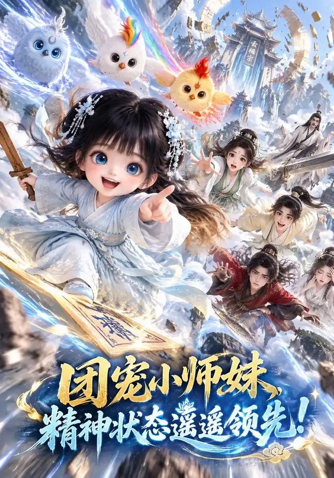 团宠小师妹，精神状态遥遥领先!&团宠小师妹精神状态遥遥领先（101集）AI短剧 - 夸克网盘 资源封面图